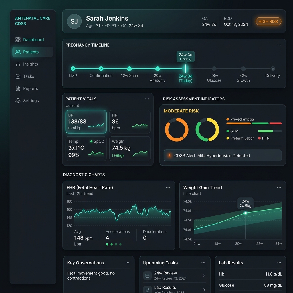 ANC Clinical Decision Support System
